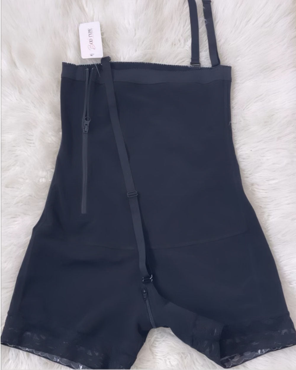 Compression Faja With Shorts and Side Zipper